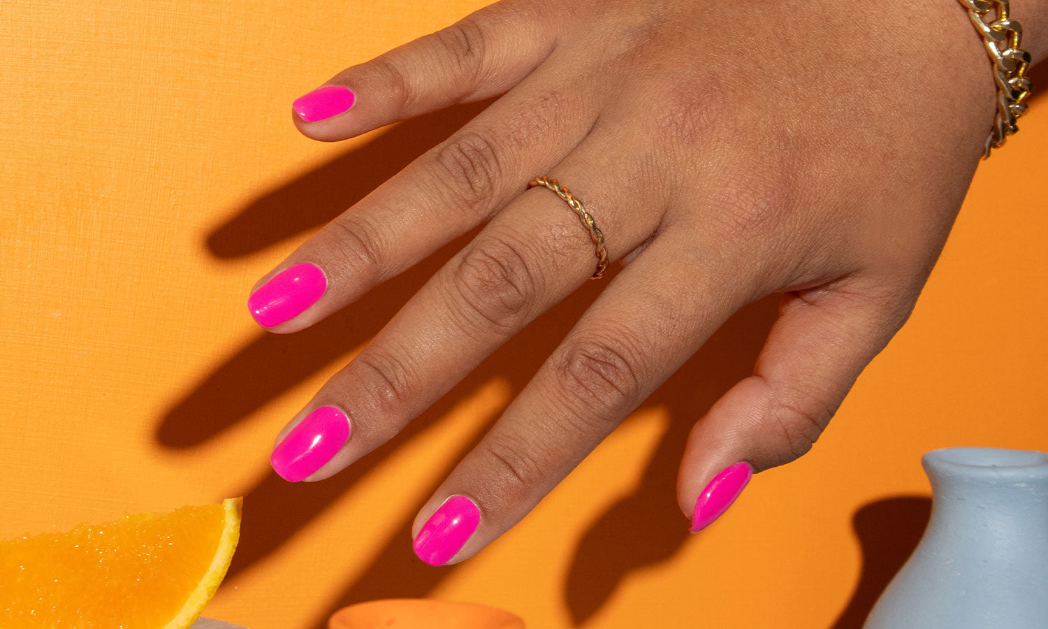 Gelous Heartbreaker Gel Nail Polish - photographed in United Kingdom on model